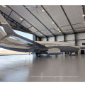 Coût des profils Structure en acier Cadre d&#39;espace hangar hangar aérodrome aérosé